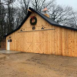 Custom Barn Builders West Michigan